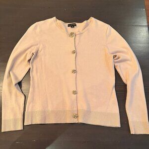 ✨ CLÁTHAS Button Cardigan Sweater Size 38 - Small ✨ Pearl & Crystal Buttons